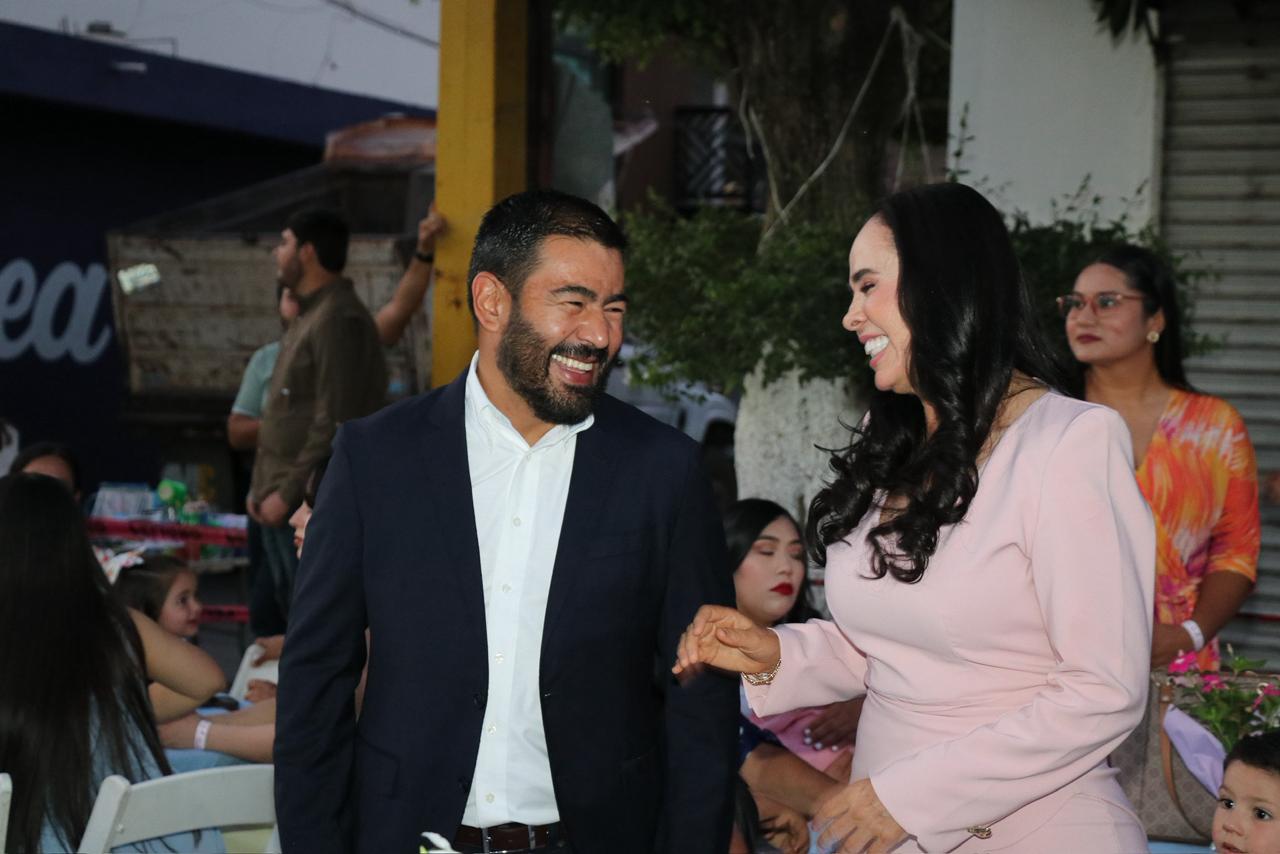 El diputado Héctor Herrera Núñez acompañó a familias de Tamazula durante el festejo del Día de las Madres