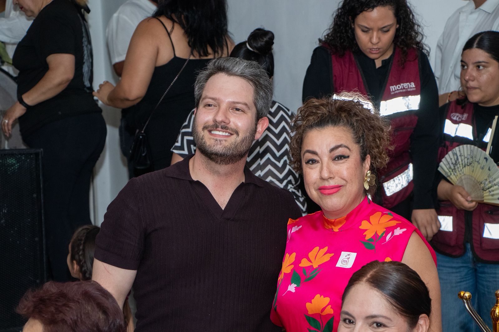 Danielo Hernández sorprende a mamás de Morena con banda sinaloense en festejo