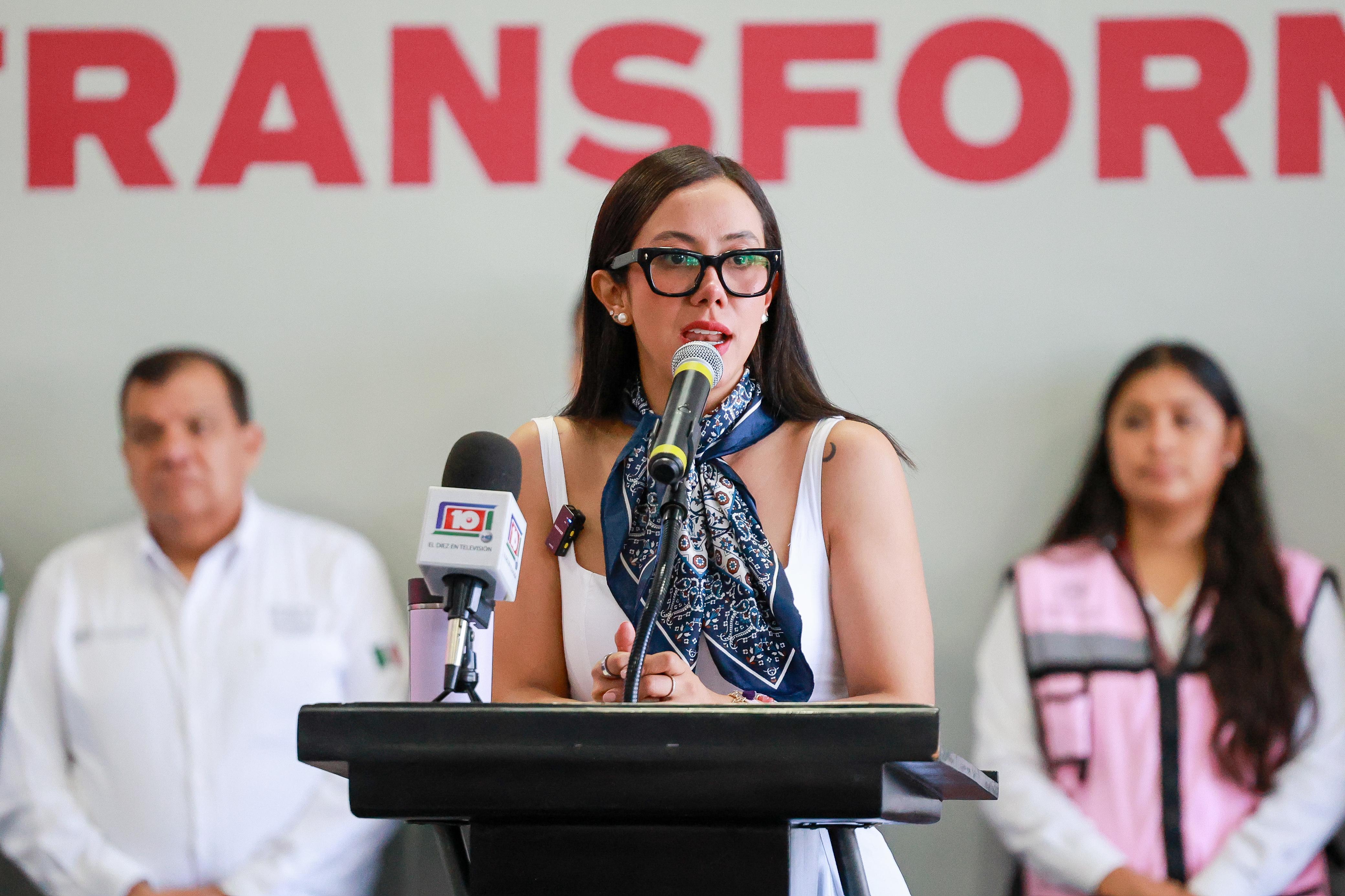 Betzabé Martínez espera respaldo del Congreso para proyecto de drenaje en Gómez Palacio