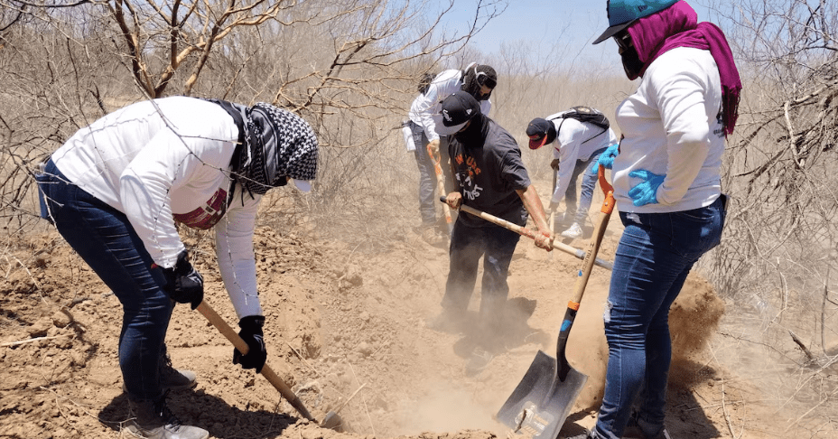 Madres Buscadoras de Durango concluyen jornada de búsqueda en zona alejada