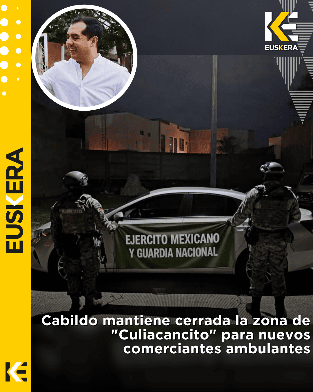 Cabildo mantiene cerrada la zona de “Culiacancito” para nuevos comerciantes ambulantes