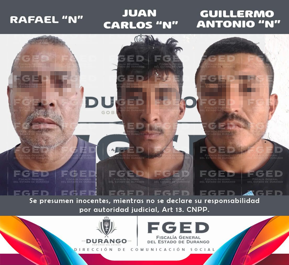 Vinculan a proceso a tres hombres por homicidio ocurrido en Tlahualilo