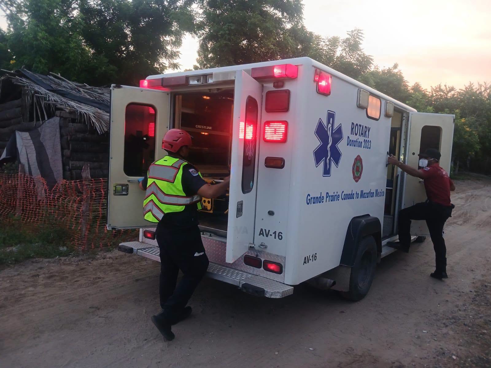 Atacan a balazos a un hombre y una mujer en la Isla de la Piedra, Mazatlán