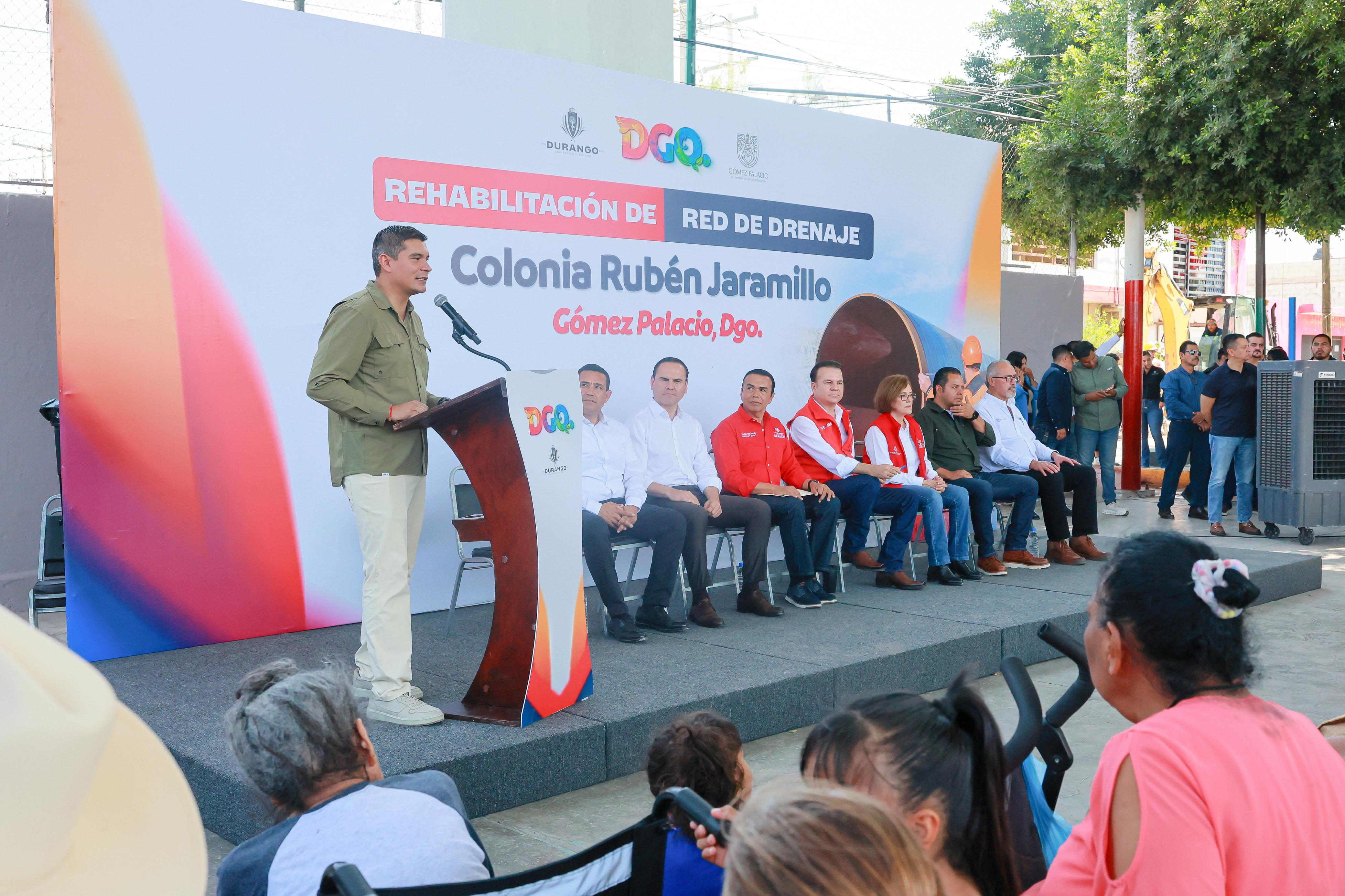Rehabilitan drenaje en la colonia Rubén Jaramillo con inversión de 5.6 mdp
